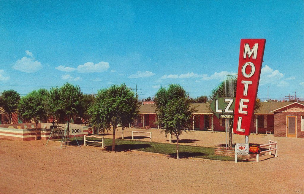 Detail of Arizona motel by Anonymous