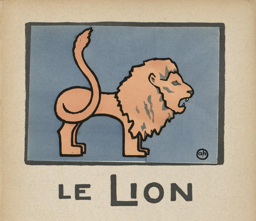 Detail of Lion by Anonymous