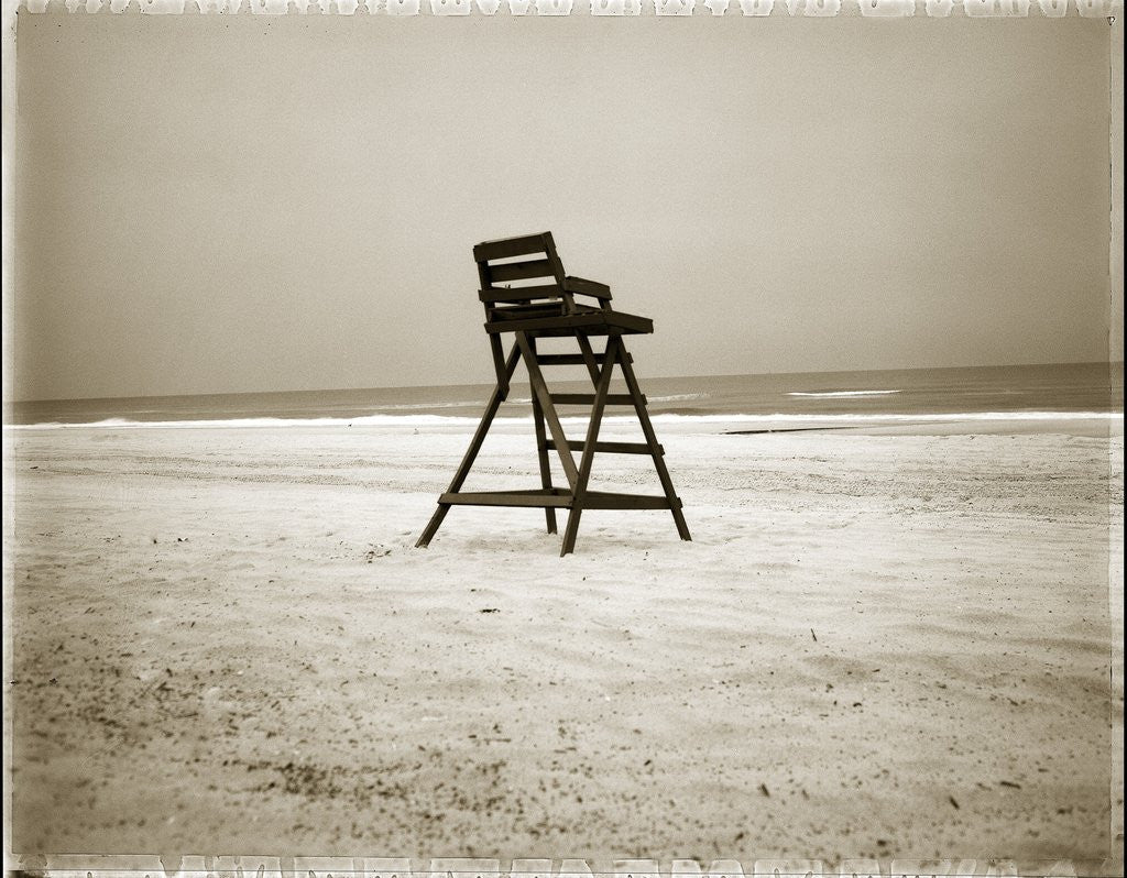 Detail of Lifeguard Chair by Anonymous