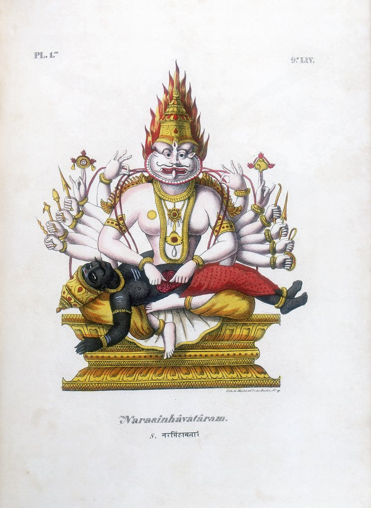 Detail of Vishnu by Anonymous