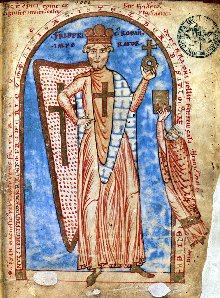 Detail of Frederick I, Holy Roman Emperor by Anonymous