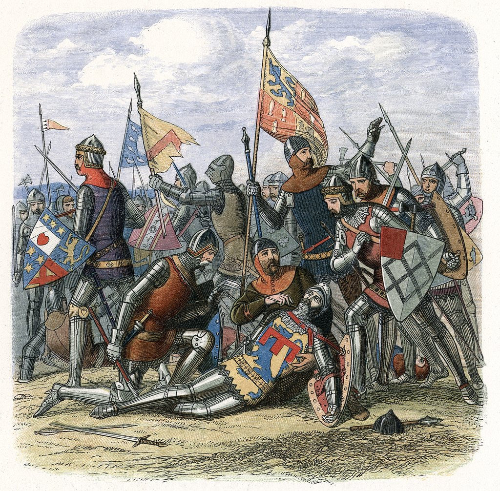 Detail of Death of Henry Percy at Battle of Shrewsbury by Anonymous