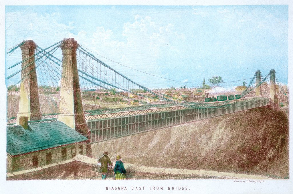 Detail of Niagara Cast Iron Bridge by Anonymous