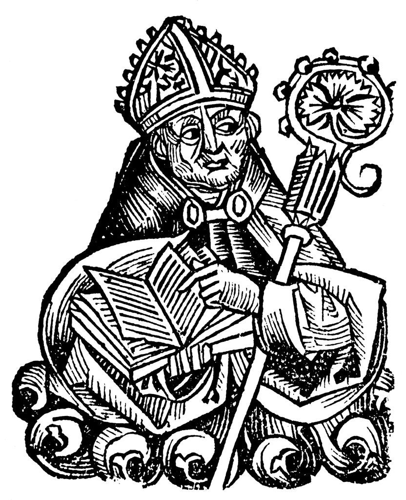 Detail of Albertus Magnus by Anonymous