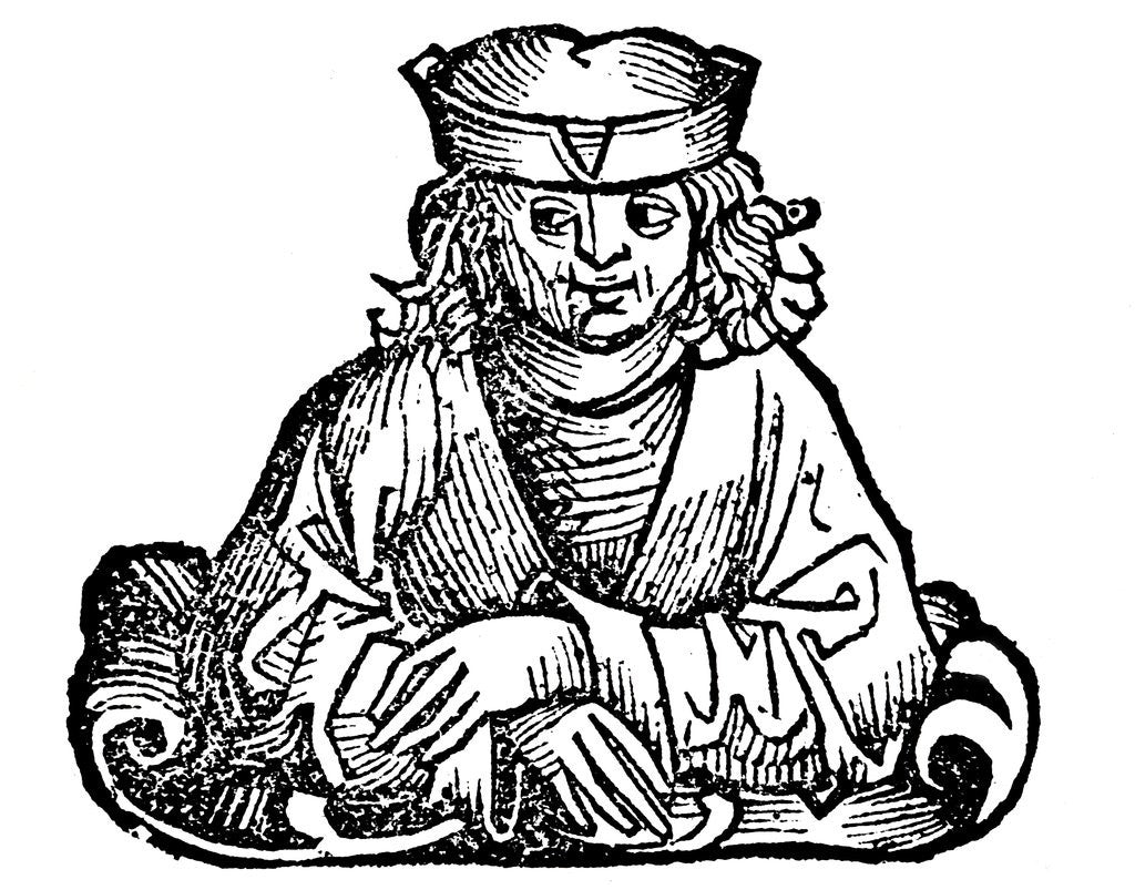 Detail of Aristides the Just by Anonymous