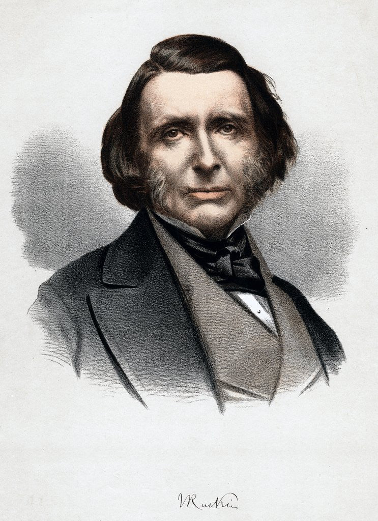 Detail of John Ruskin by Anonymous