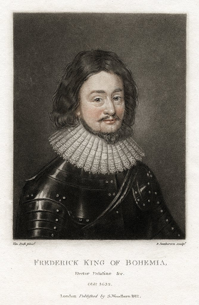Detail of Frederick V by Anonymous