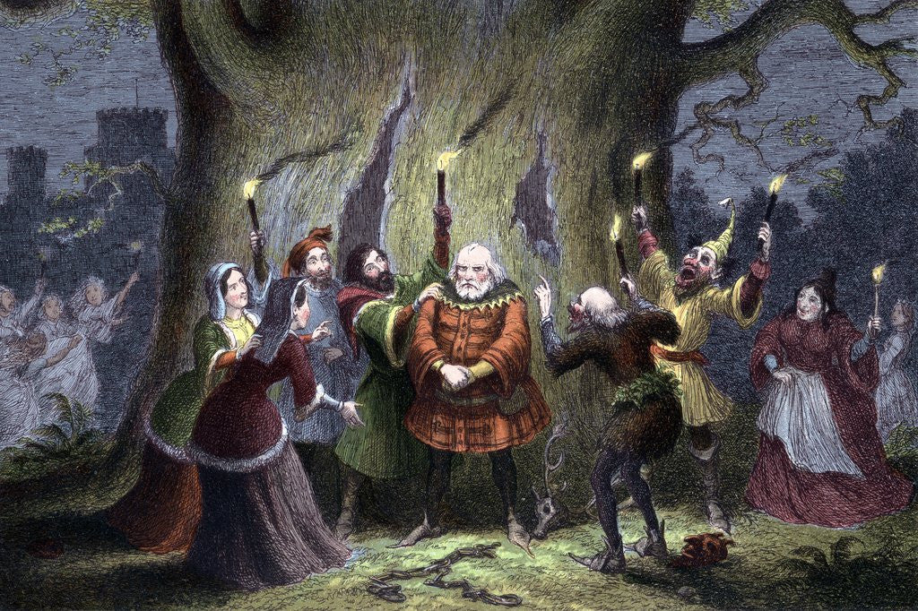 Detail of Scene from Shakespeare's 
