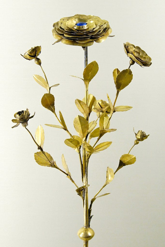 Detail of The Golden Rose by goldsmith Minucchio da Siena by Anonymous