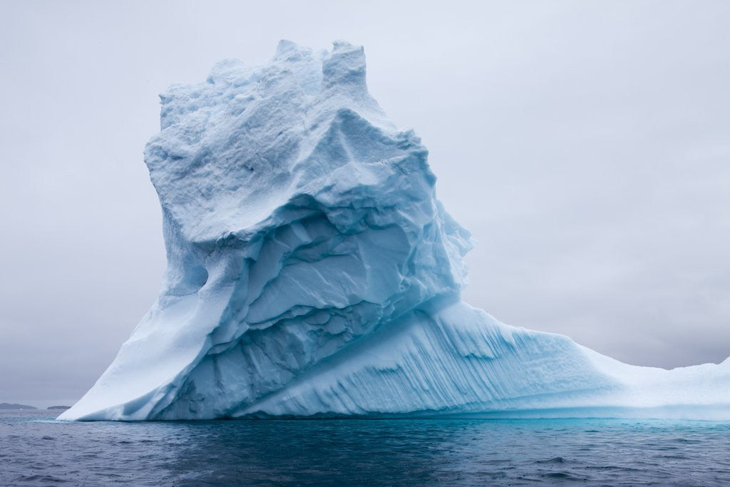 Detail of Iceberg in Disko Bay in Greenland by Anonymous