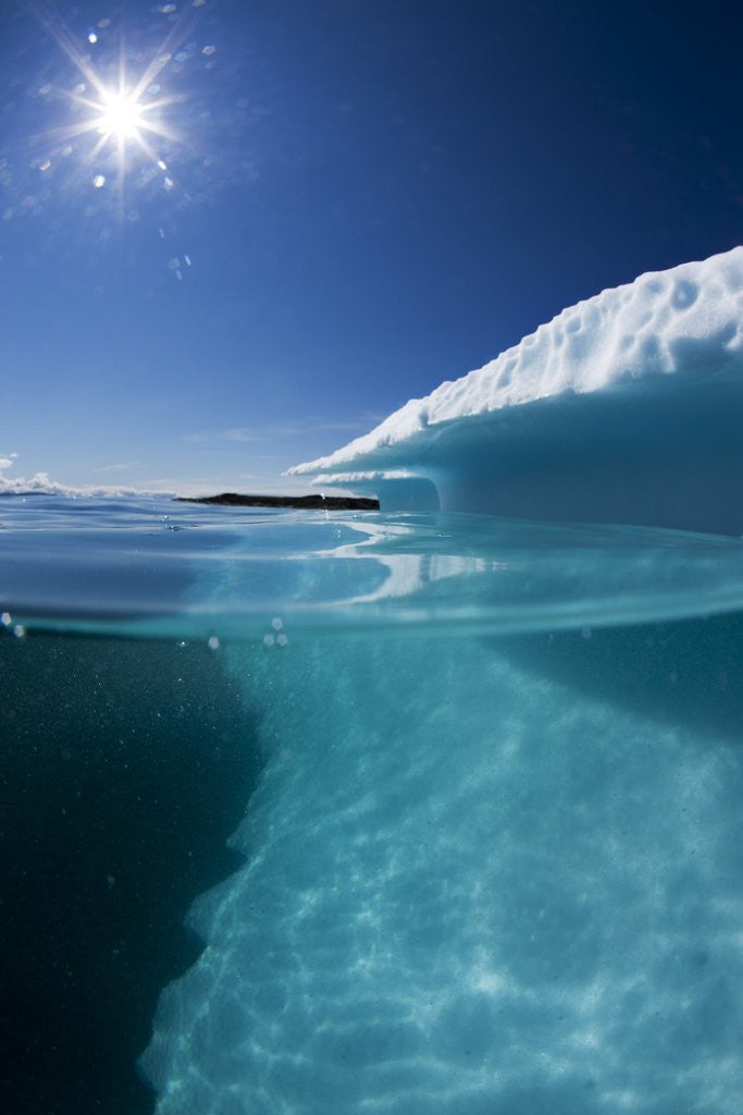Detail of Iceberg in Disko Bay by Anonymous