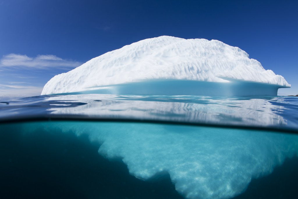 Detail of Melting Iceberg in Disko Bay by Anonymous