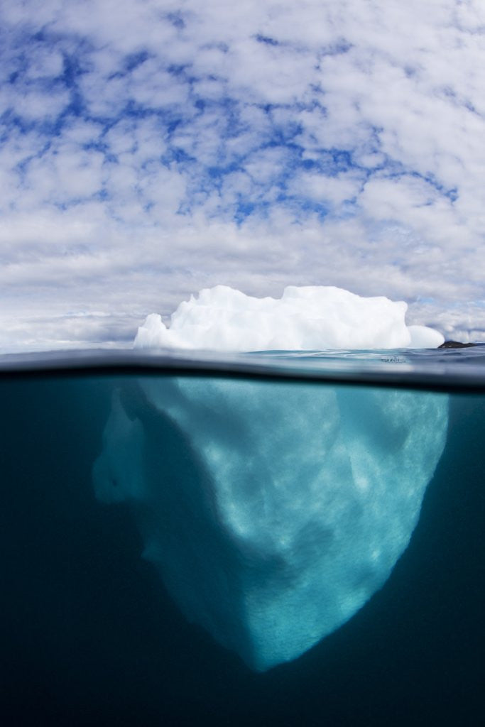 Detail of Iceberg in Disko Bay by Anonymous