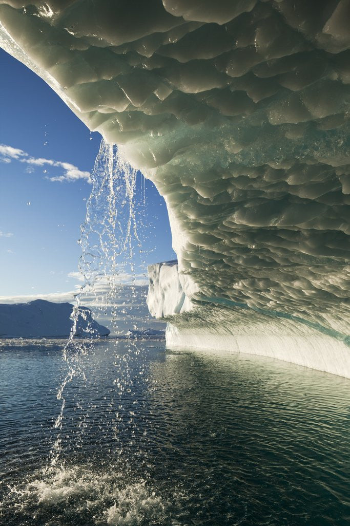 Detail of Icebergs in Disko Bay by Anonymous