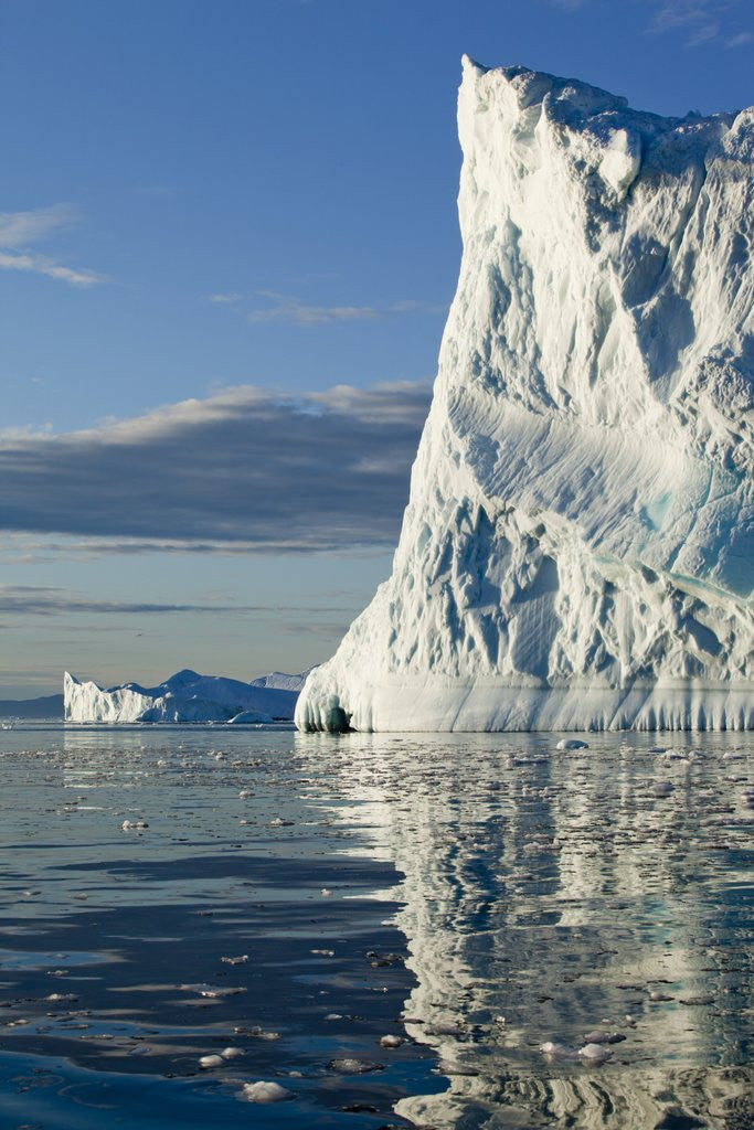 Detail of Icebergs in Disko Bay by Anonymous