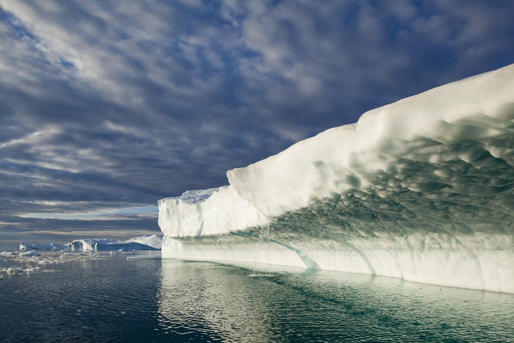 Detail of Melting iceberg in Disko Bay in Greenland by Anonymous