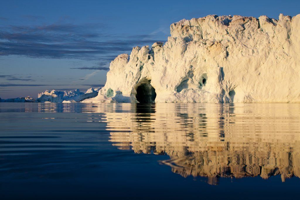 Detail of Iceberg in Disko Bay in Greenland by Anonymous