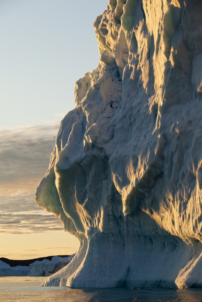 Detail of Iceberg in Disko Bay in Greenland by Anonymous
