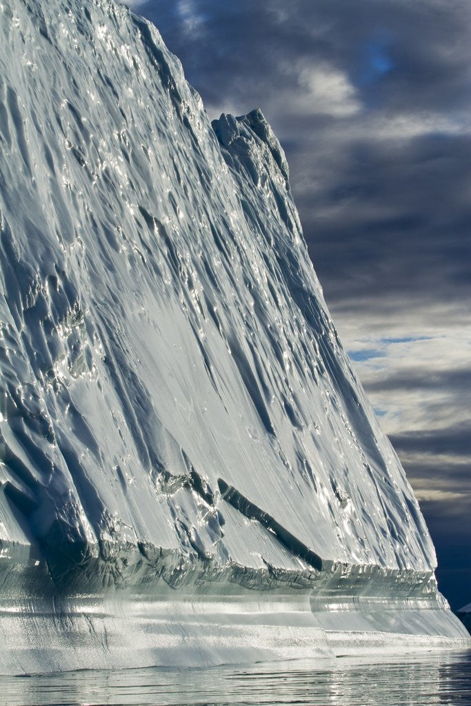Detail of Iceberg in Disko Bay in Greenland by Anonymous