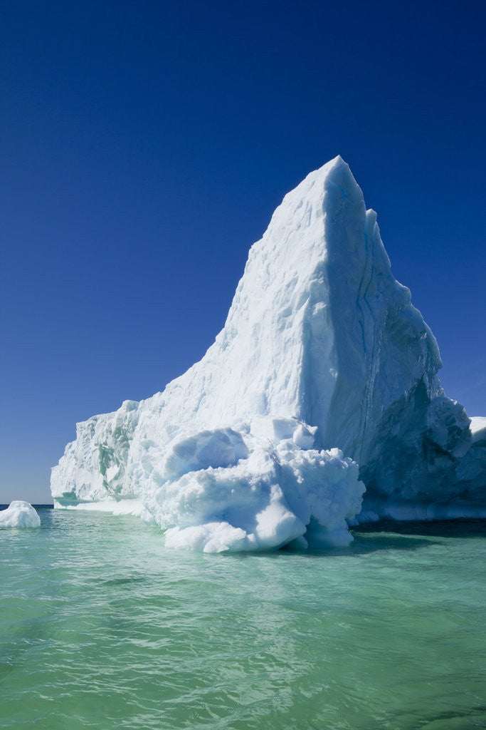 Detail of Iceberg in Disko Bay in Greenland by Anonymous
