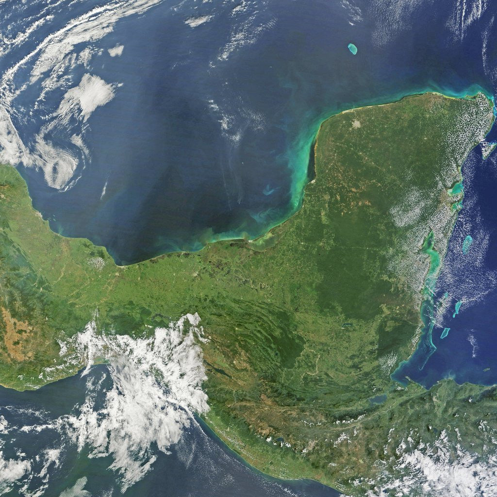 Detail of Yucatan Peninsula by Anonymous