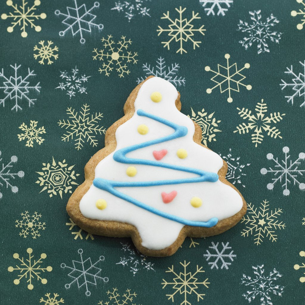 Detail of Christmas cookie by Anonymous