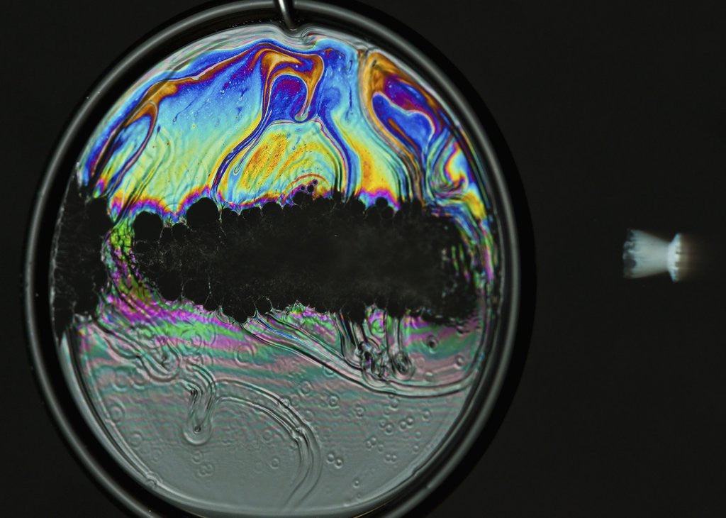 Detail of Colorful Bubble Gone by Anonymous