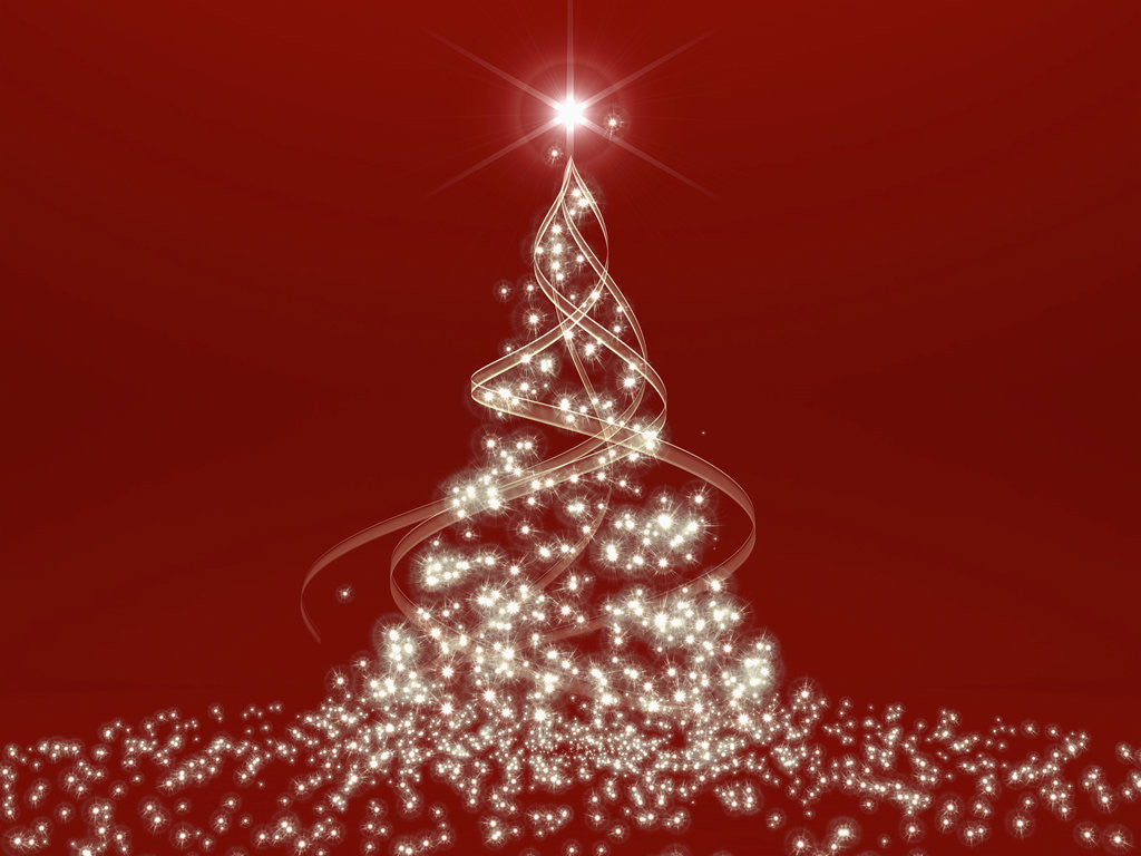 Detail of Christmas tree shaped by Anonymous