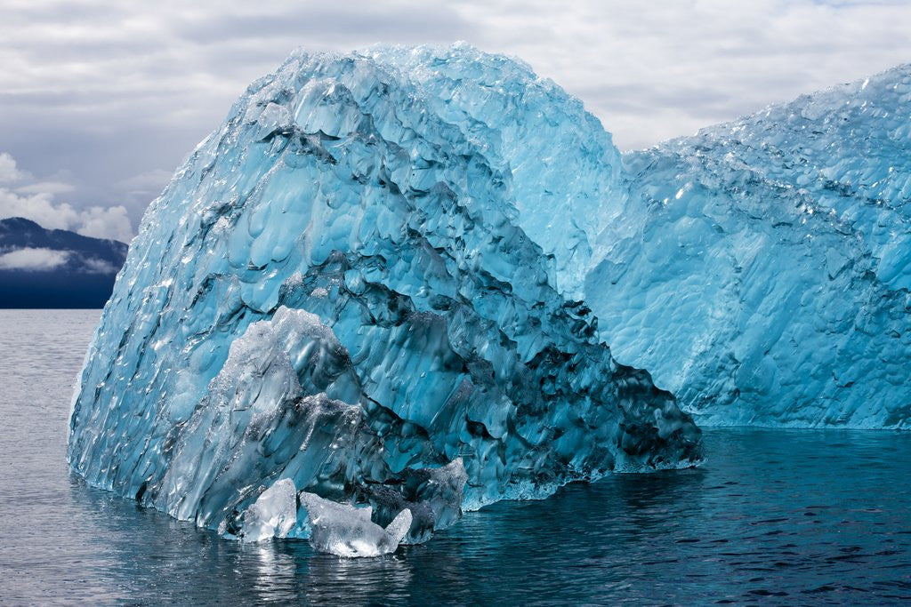 Detail of Melting Blue Iceberg, Alaska by Anonymous
