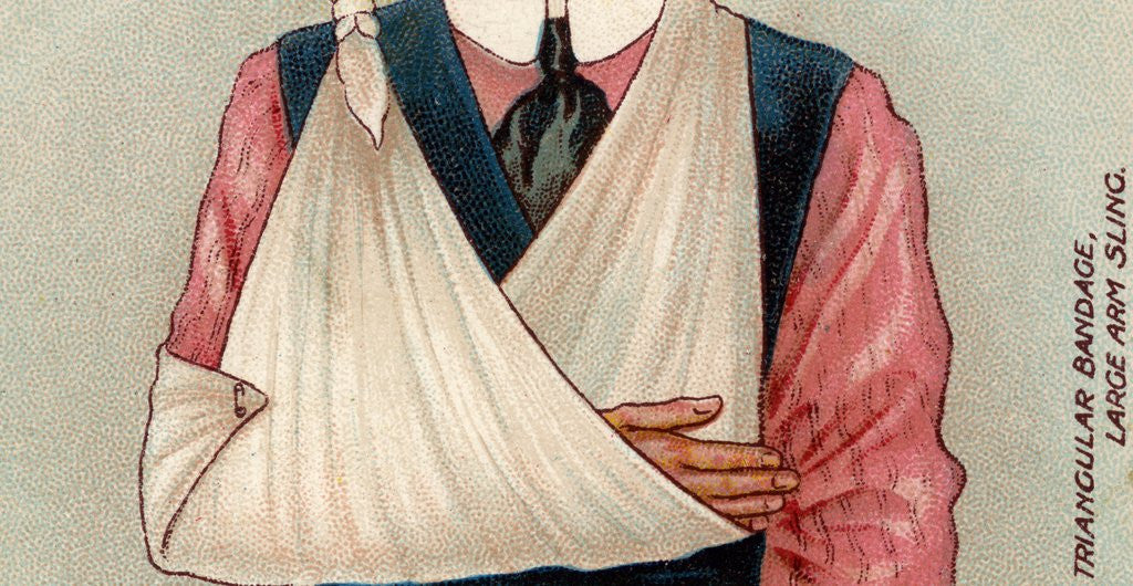 Detail of Arm in sling by Corbis