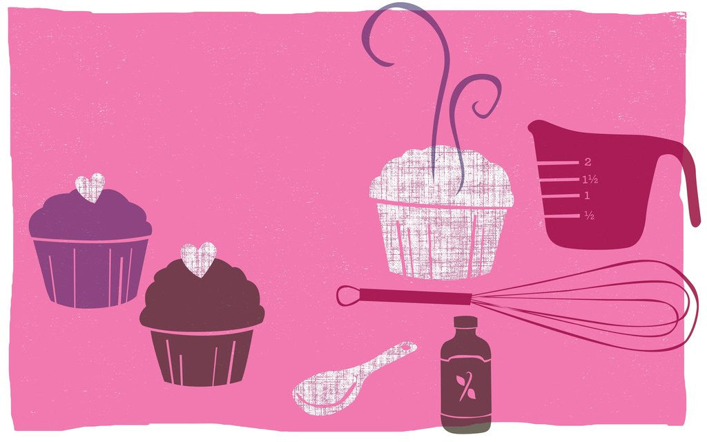 Detail of Cupcakes by Anonymous
