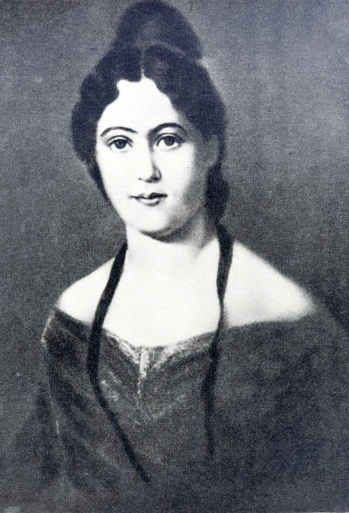 Detail of Jenny Marx, née Jenny von Westphalen (1814 - 1881), the wife of Karl Marx by Corbis