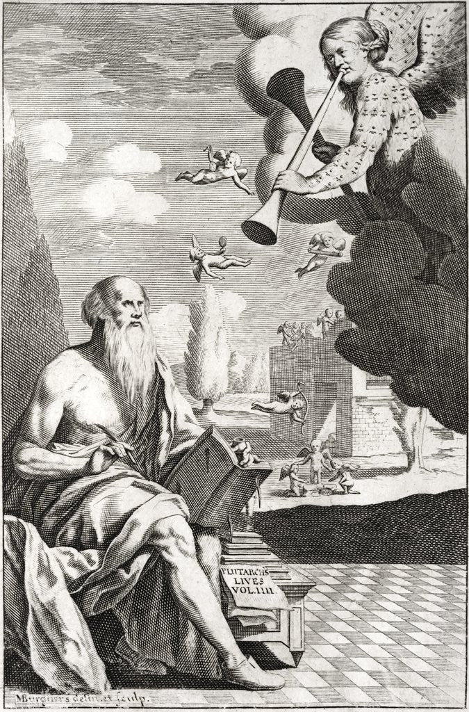 Detail of Plutarch by Anonymous