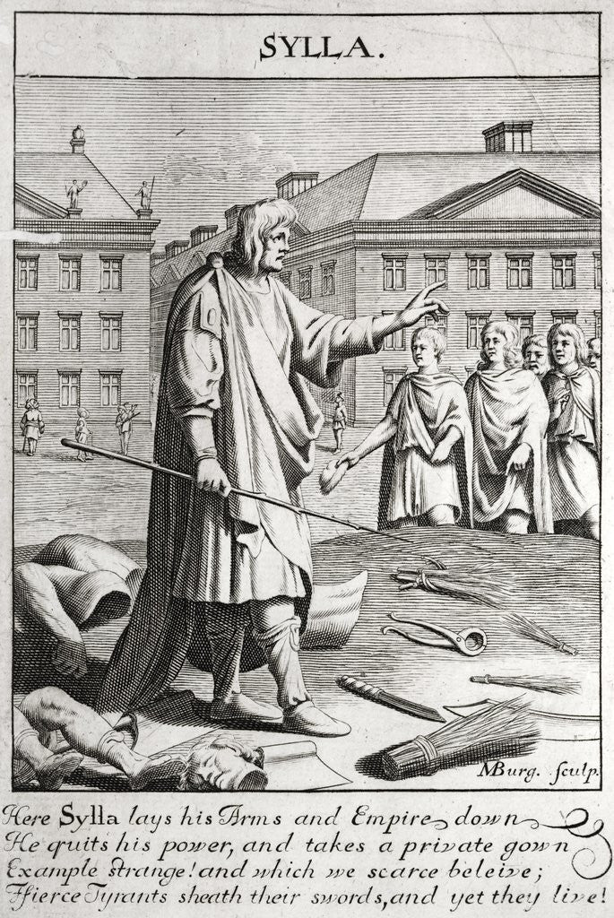 Detail of Sulla. (Lucius Cornelius Sulla Felix 138 - 78 BCE) by Anonymous