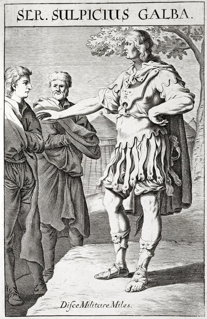 Detail of Servius Sulpicius Galba by Anonymous