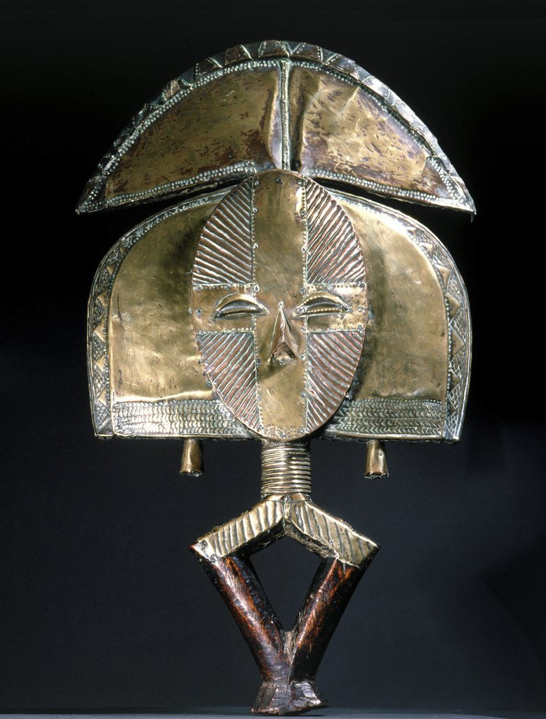 Detail of Kota guardian figure by Anonymous