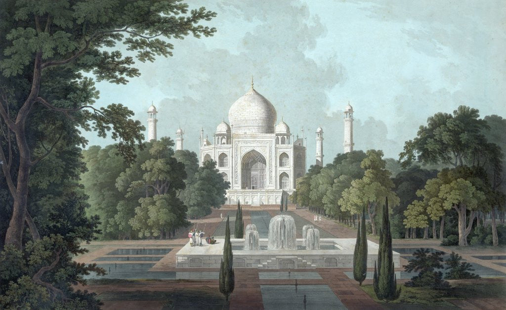 Detail of Taj Mahal by Anonymous