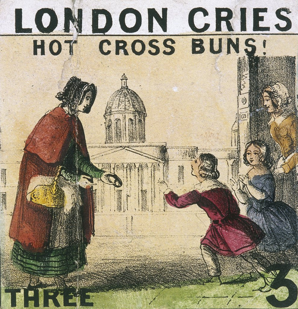 Detail of Hot Cross Buns! by T.H. Jones