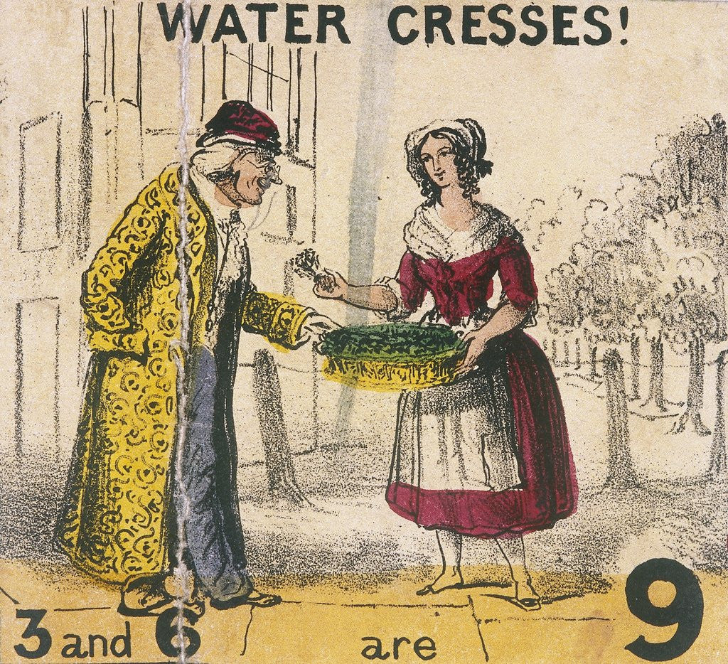 Detail of Water Cresses! by T.H. Jones
