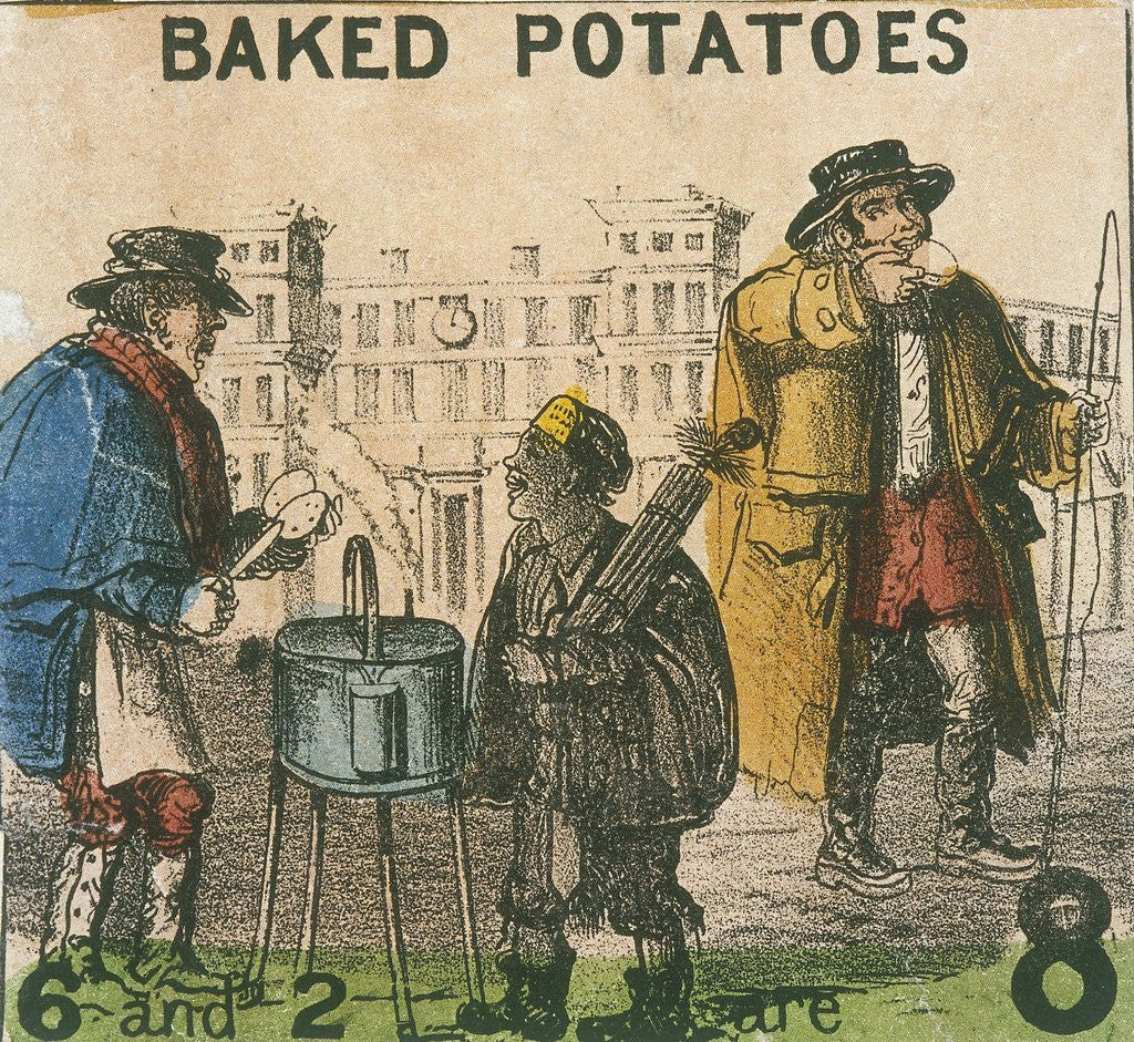 Detail of Baked Potatoes by T.H. Jones