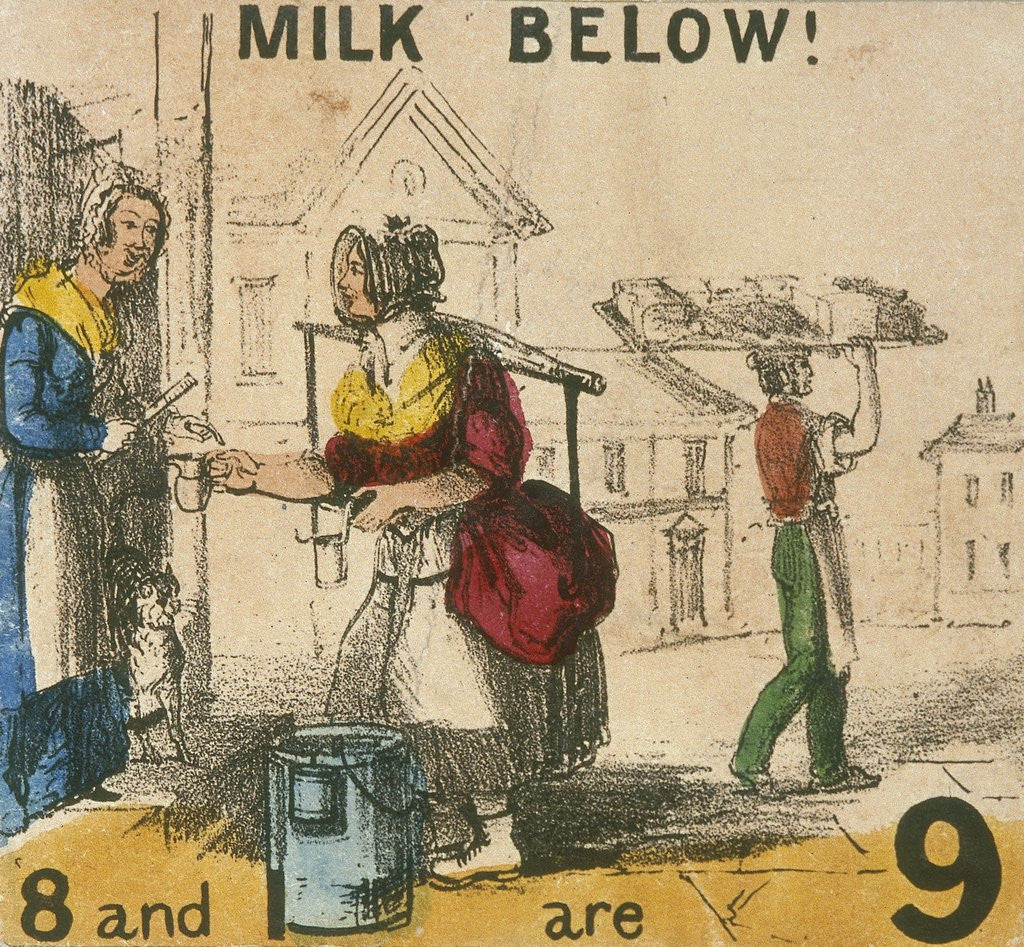 Detail of Milk Below by T.H. Jones