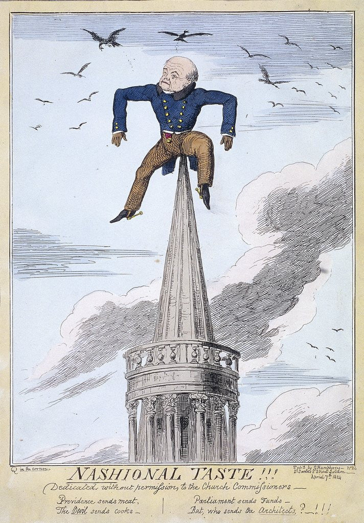 Detail of Nashional Taste by George Cruikshank