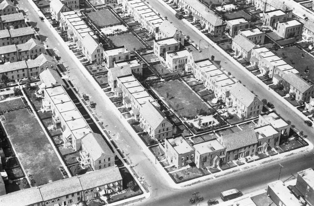 Detail of Sunnyside Gardens by Anonymous