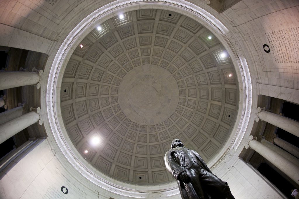 Detail of Jefferson Memorial, Washington, DC by Anonymous