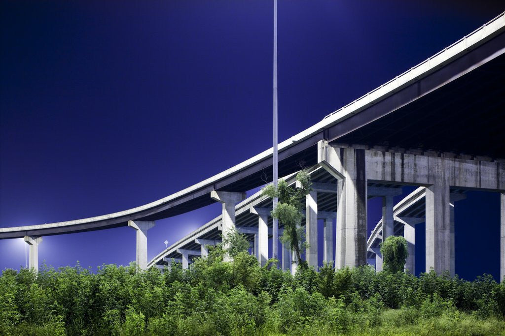 Detail of Highway Overpass in New Orleans by Anonymous