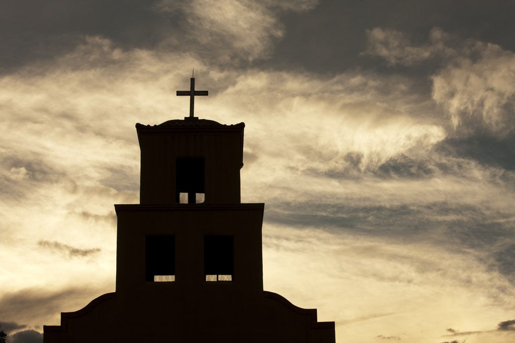 Detail of Santuario de Guadalupe in Santa Fe by Anonymous