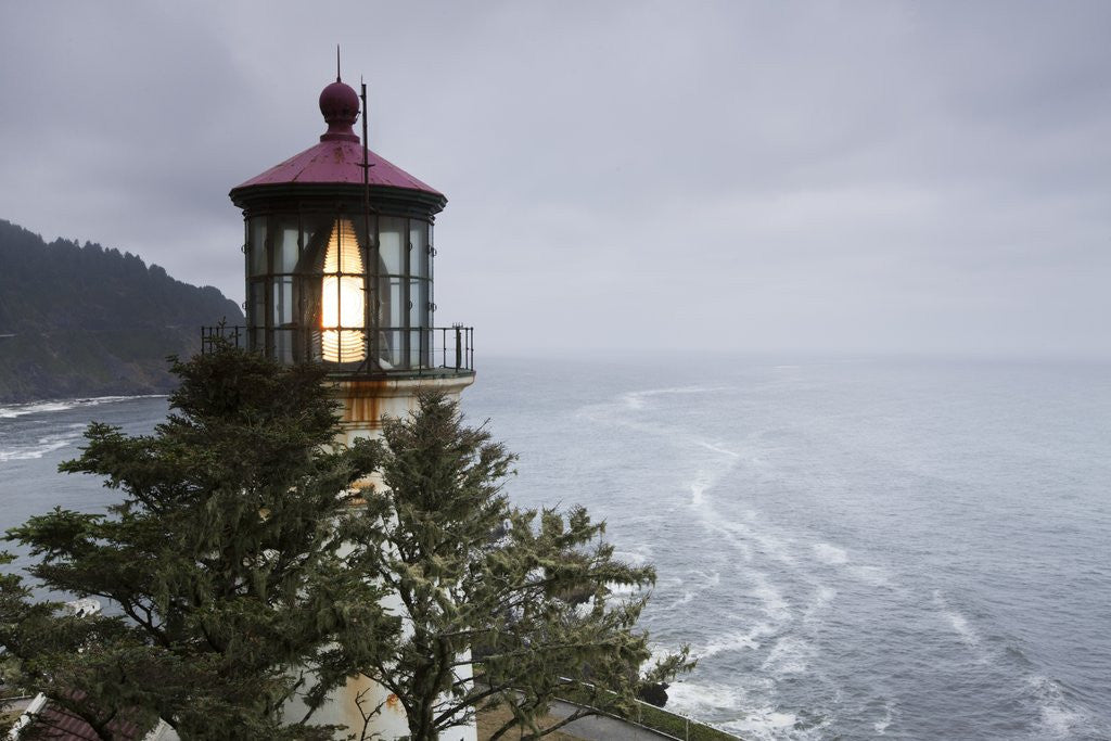Detail of Heceta Head Lighthouse, Oregon by Anonymous