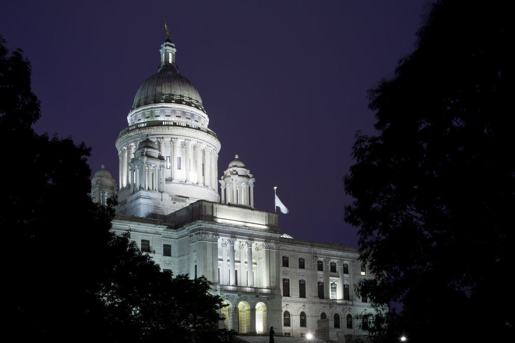Detail of Rhode Island State Capitol by Anonymous
