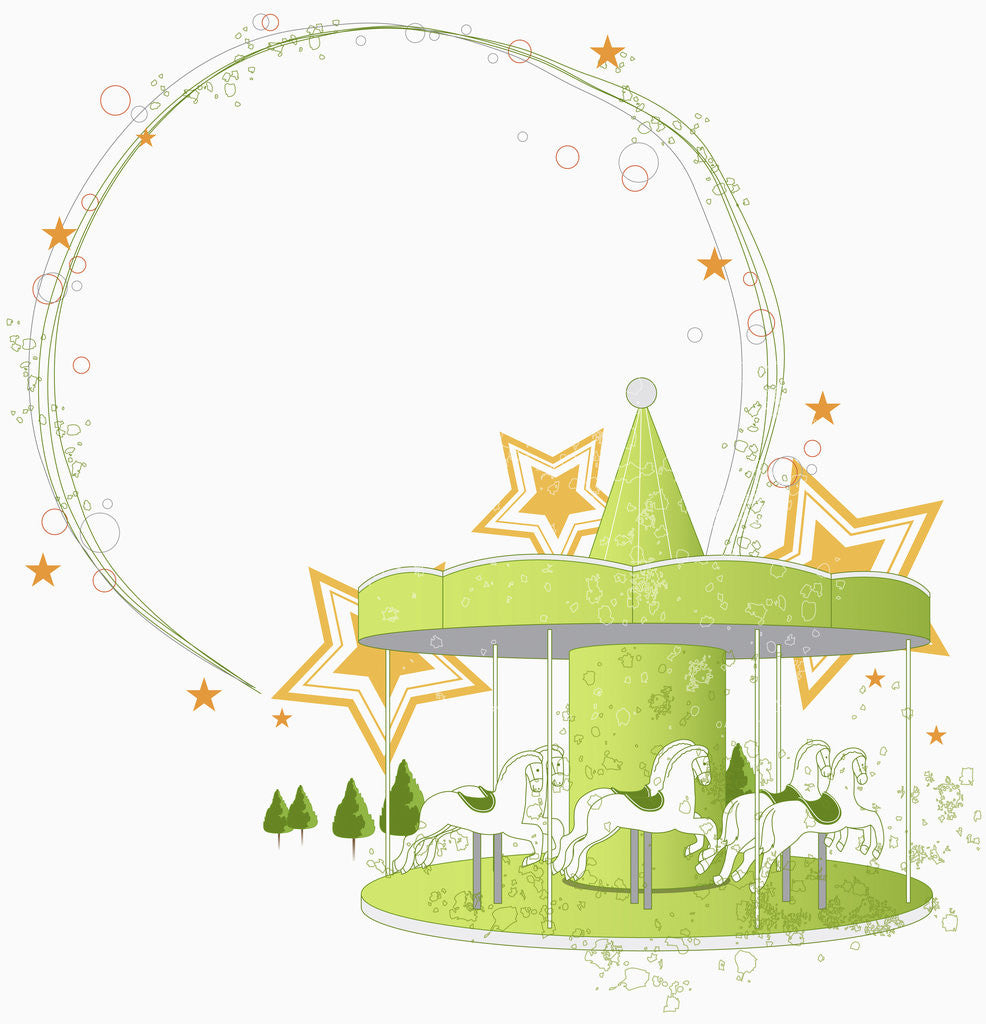 Detail of Illustration backdrops by Anonymous