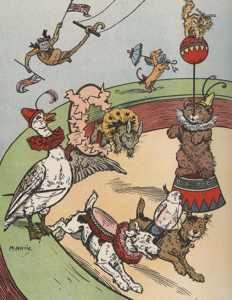 Detail of Circus animals by Corbis